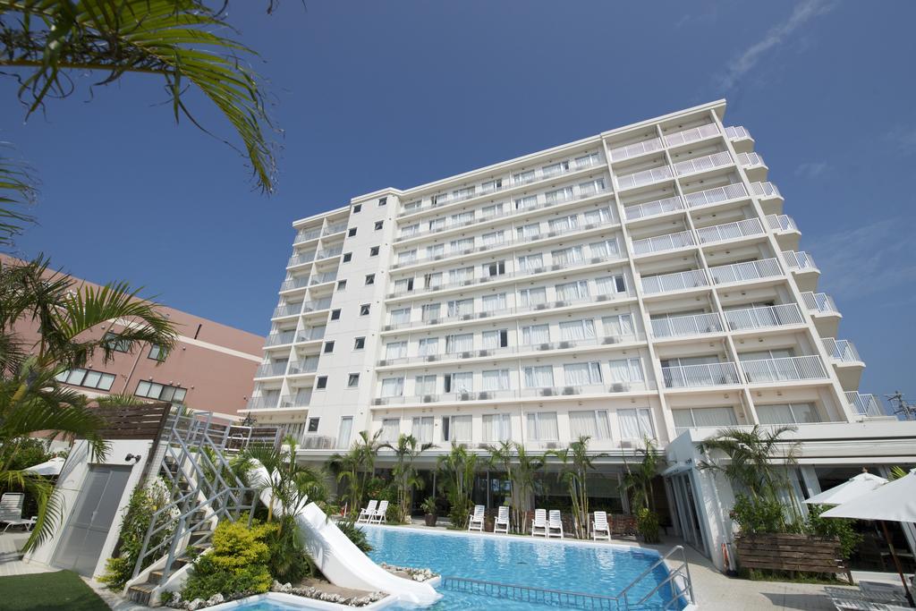 Tomigusuku Hotel Gran View Garden Okinawa מראה חיצוני תמונה